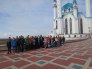 В Казанском Кремле у мечети Кул Шариф